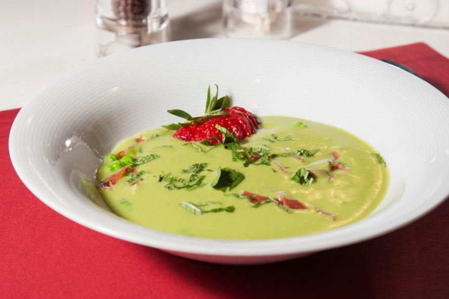 Рецепт суп из зеленого горошка