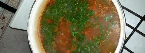 харчо по-грузински. Шаг 12