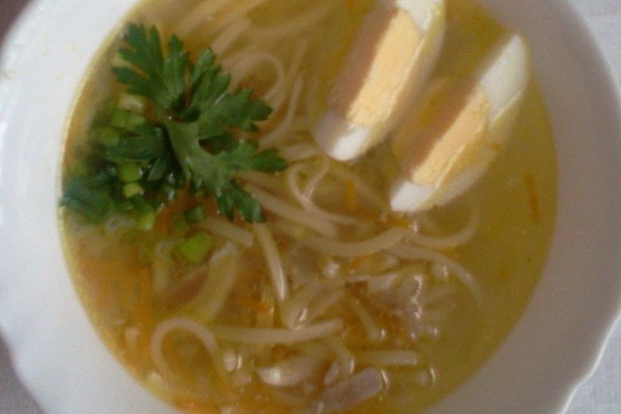 Рецепт суп лапша куриная
