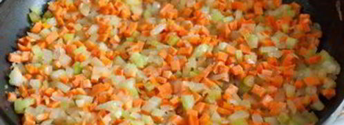 гороховый суп-пюре с беконом. Шаг 4