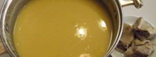 гороховый суп-пюре с мясом. Шаг 4