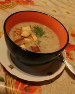 Грибной суп-пюре Декабрьский вечер