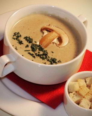 Грибной суп-пюре