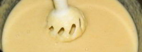 картофельный суп-пюре с гренками. Шаг 4