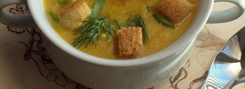 кукурузный суп-пюре с тунцом. Шаг 8