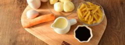 куриный суп-пюре с макаронами. Шаг 2