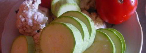 летний овощной суп-пюре с чесночно-сырными клецками. Шаг 6