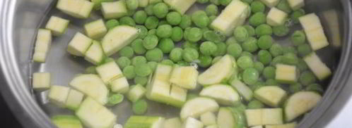 овощной суп-пюре с индейкой для детей. Шаг 5