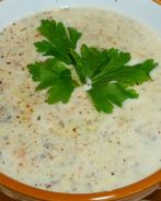 Овощной суп-пюре с шампиньонами