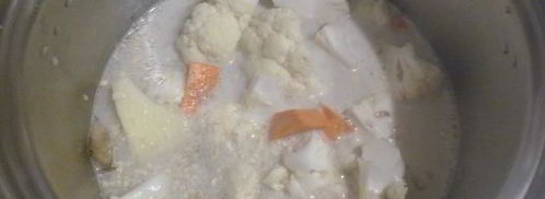 овощной суп-пюре с шампиньонами. Шаг 4