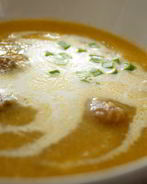 Овощной суп-пюре с тефтельками