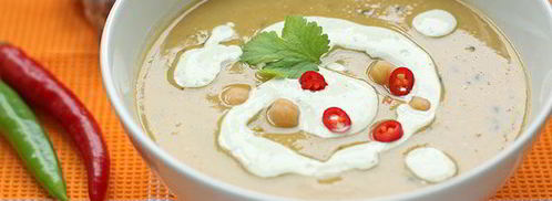 пряный суп-пюре из нута. Шаг 9