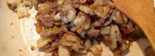 сливочно-грибной суп-пюре с фрикадельками. Шаг 6