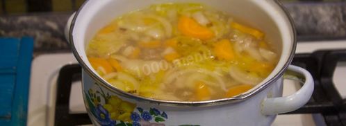 суп пюре из белокочаной капусты. Шаг 6