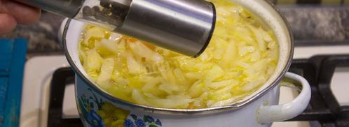 суп пюре из белокочаной капусты. Шаг 10