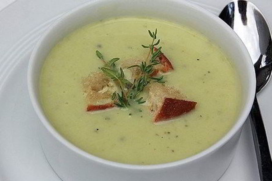 Рецепт суп-пюре из кабачков