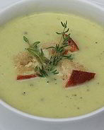 Суп-пюре из кабачков