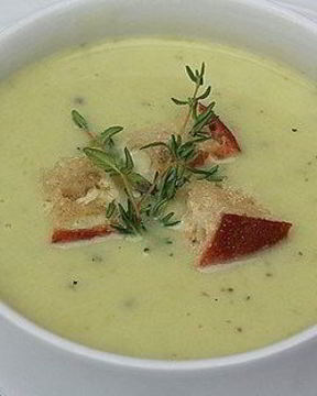 Суп-пюре из кабачков