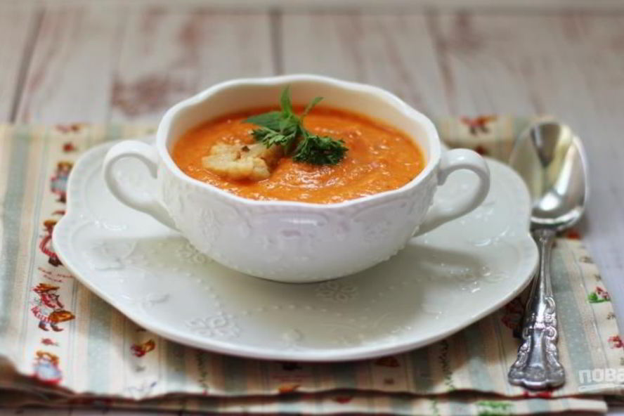 Рецепт суп-пюре из овощей