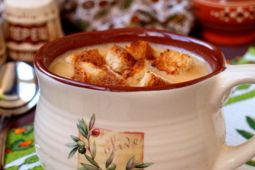 Рецепт суп-пюре из риса с чечевицей