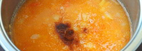 суп-пюре из риса с чечевицей. Шаг 4