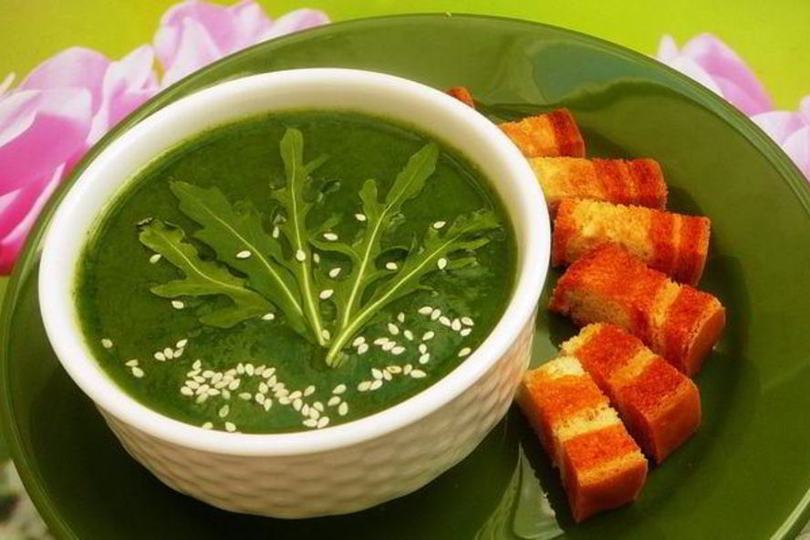 Рецепт суп-пюре из руколы