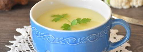 суп-пюре из цветной капусты и картофеля. Шаг 10