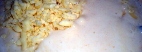 суп-пюре из цветной капусты со сливками и сыром. Шаг 6