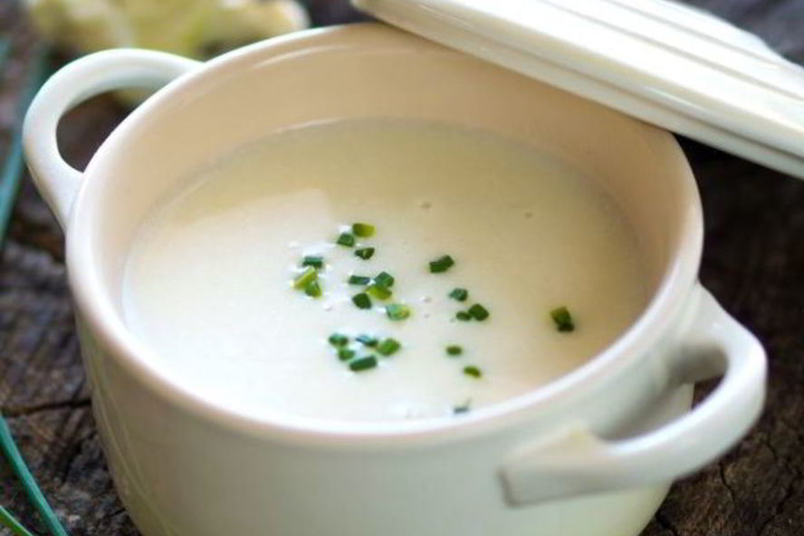 Рецепт суп-пюре из цветной капусты со сливками