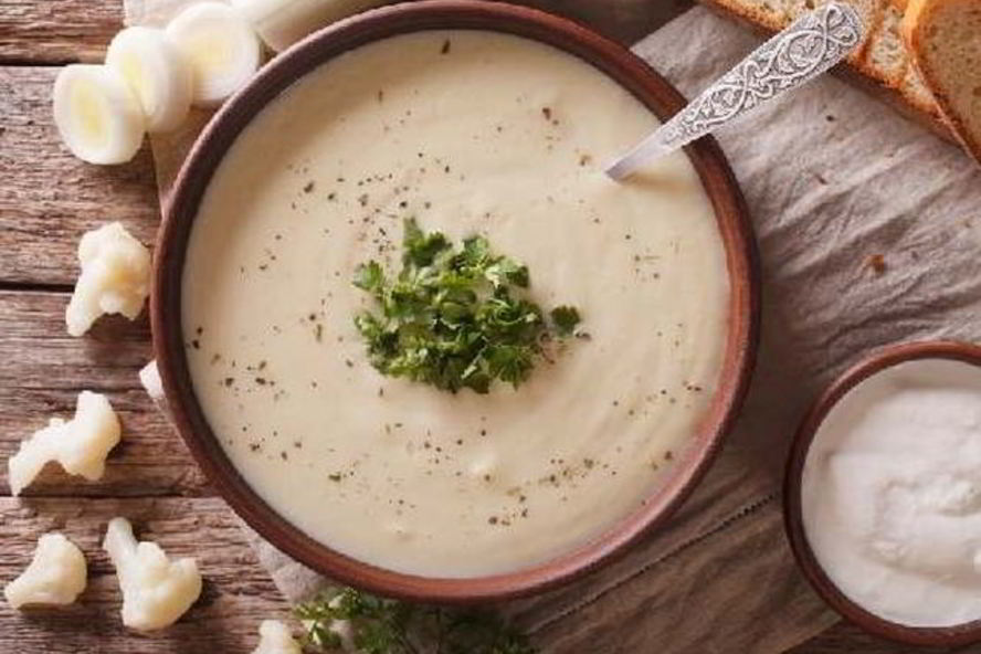 Рецепт суп-пюре из цветной капусты