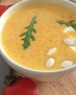 Суп-пюре из тыквы