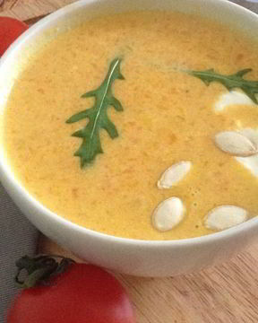 Суп-пюре из тыквы