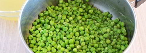 суп-пюре из замороженного зеленого горошка. Шаг 7