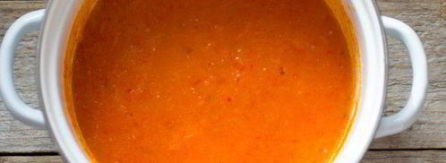 суп-пюре из запеченных овощей. Шаг 6