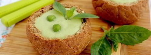 суп-пюре из зеленого горошка. Шаг 8