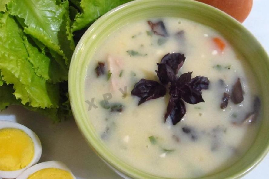 Рецепт суп пюре на курином бульоне из шампиньонов