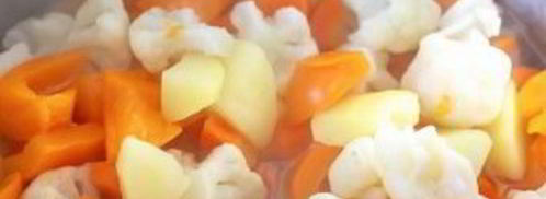 суп-пюре с креветками. Шаг 2