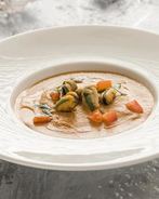 Суп-пюре с мидиями