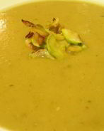 Суп-пюре с цукини и карри