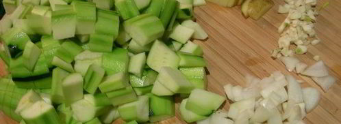 суп-пюре с цукини и карри. Шаг 2