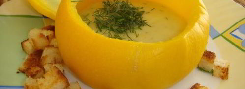 суп-пюре в съедобном горшочке. Шаг 2