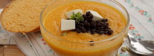 тыквенный суп-пюре с чечевицей. Шаг 5