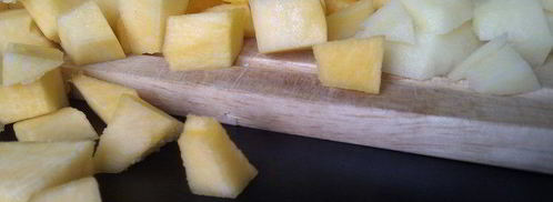 тыквенный суп-пюре с шафраном. Шаг 2