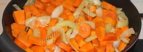 тыквенный суп-пюре со сливками. Шаг 3