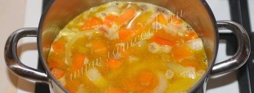 тыквенный суп-пюре со сливками. Шаг 4