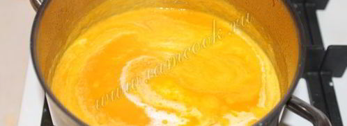 тыквенный суп-пюре со сливками. Шаг 6