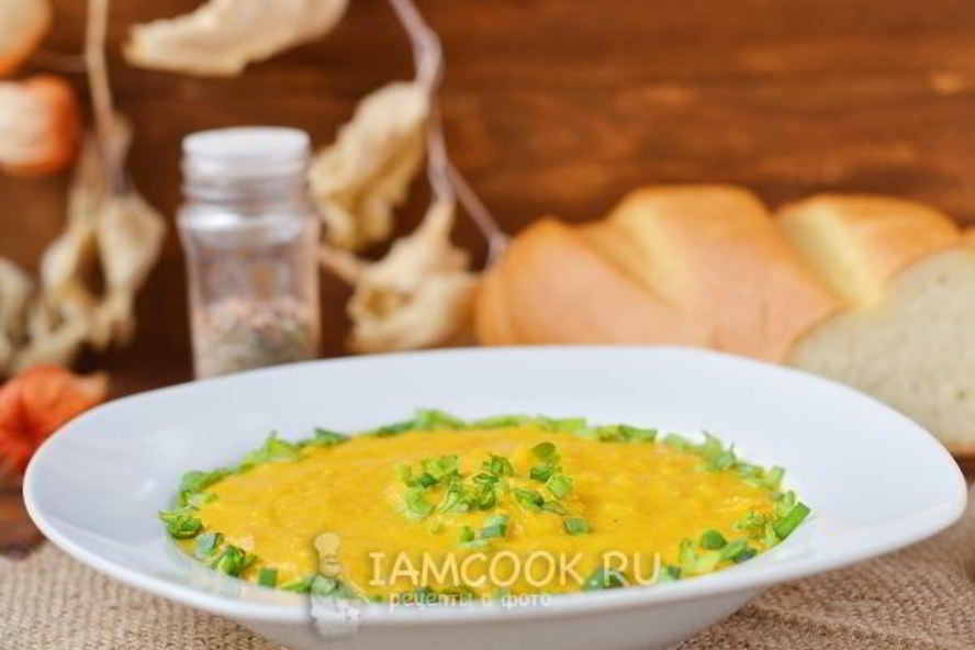 Рецепт тыквенный суп-пюре в мультиварке