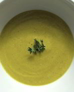 Вегетарианский суп-пюре из брокколи