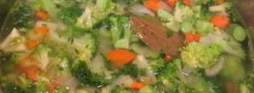 вегетарианский суп-пюре из брокколи. Шаг 3