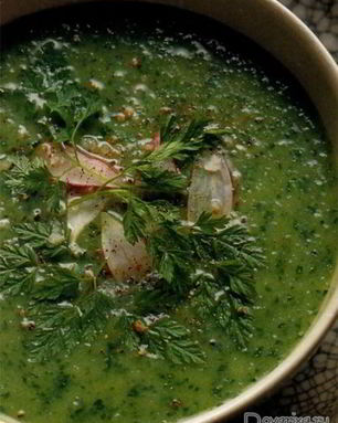 Зеленый суп-пюре